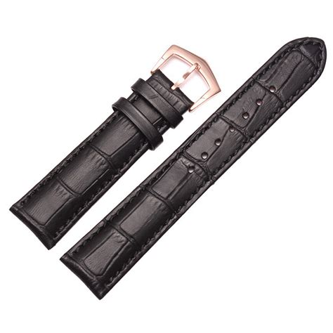 patek philippe black leather strap